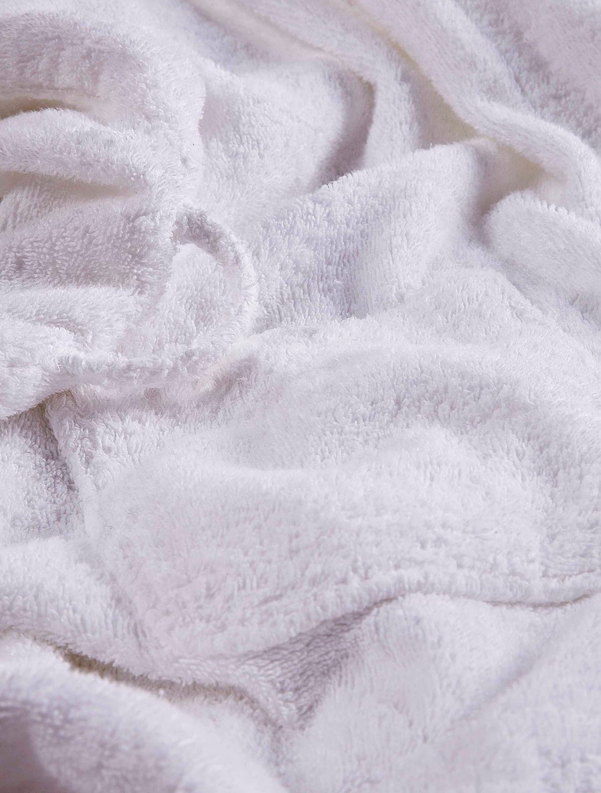 Bathrobe textile surface detail