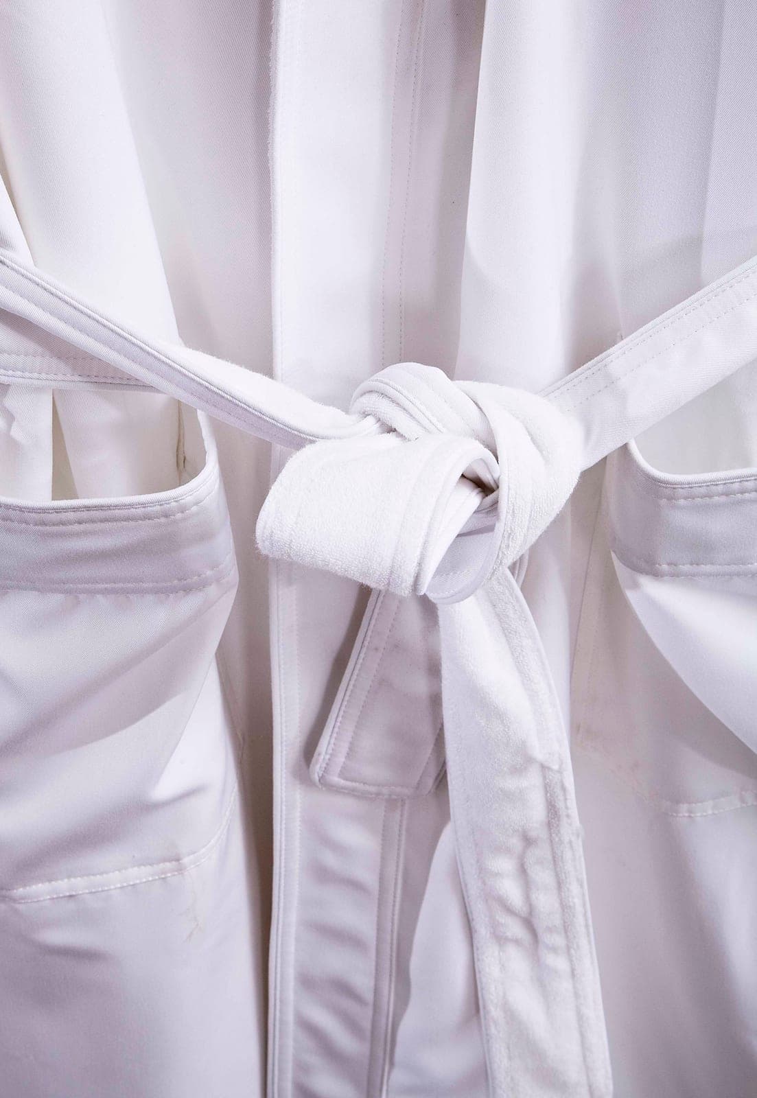 Bathrobe waist tie